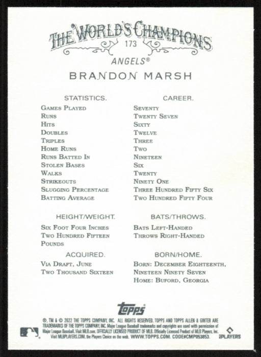 Back of Card