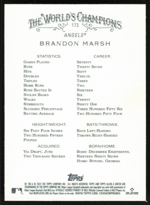 Back of Card