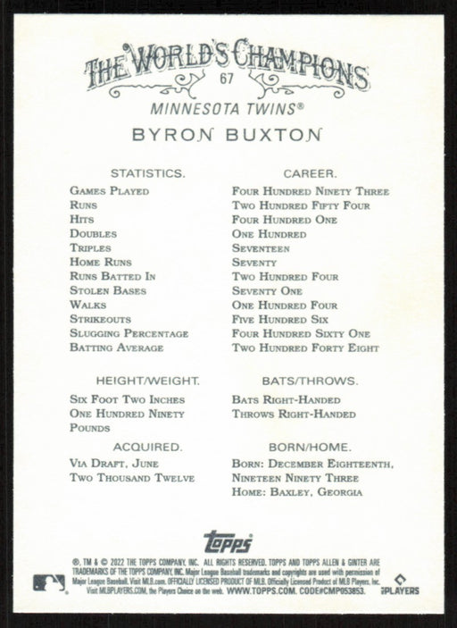 Back of Card