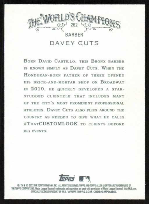 Back of Card