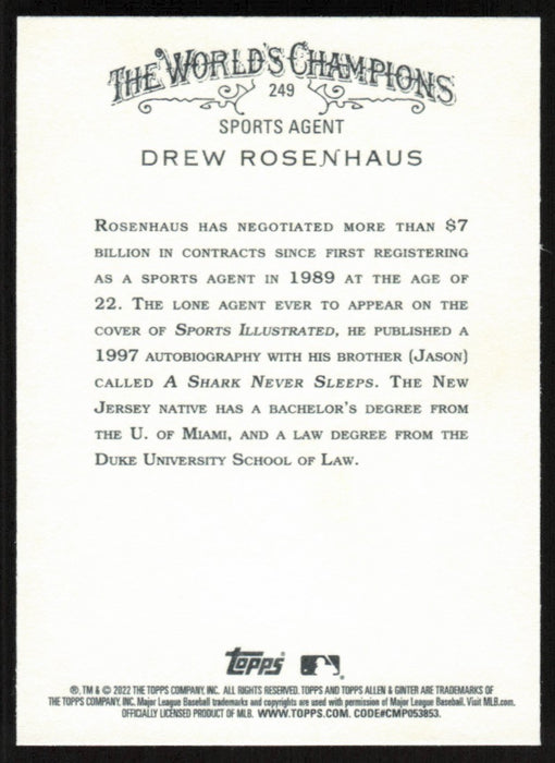 Back of Card