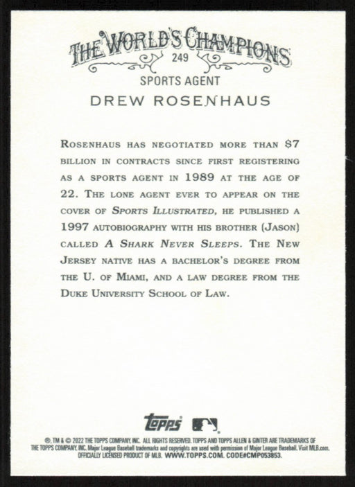 Back of Card