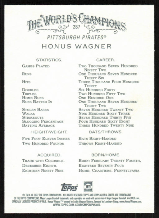 Back of Card