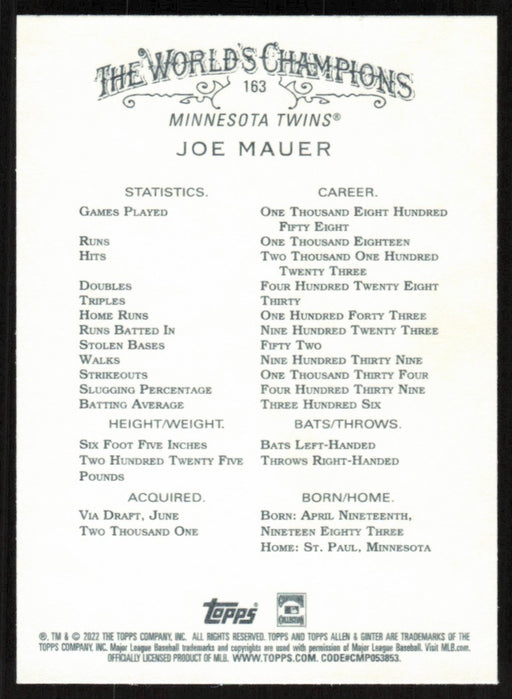 Back of Card