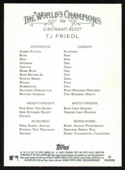 Back of Card