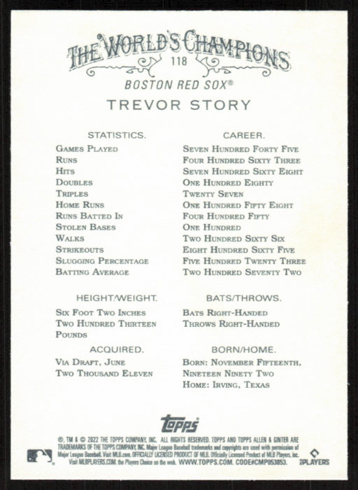 Back of Card