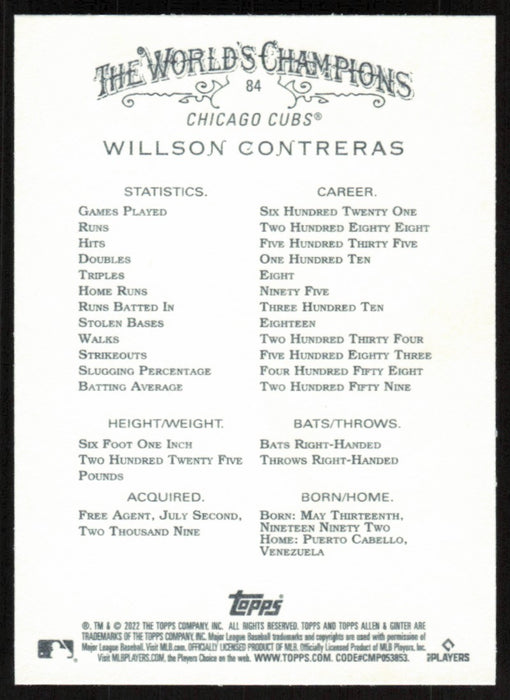 Back of Card