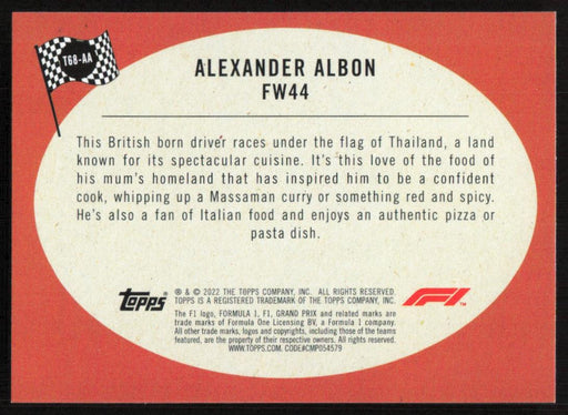 Back of Card