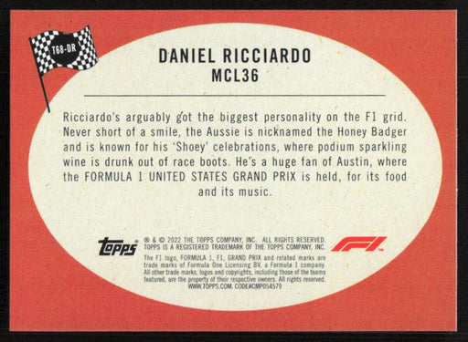 Back of Card