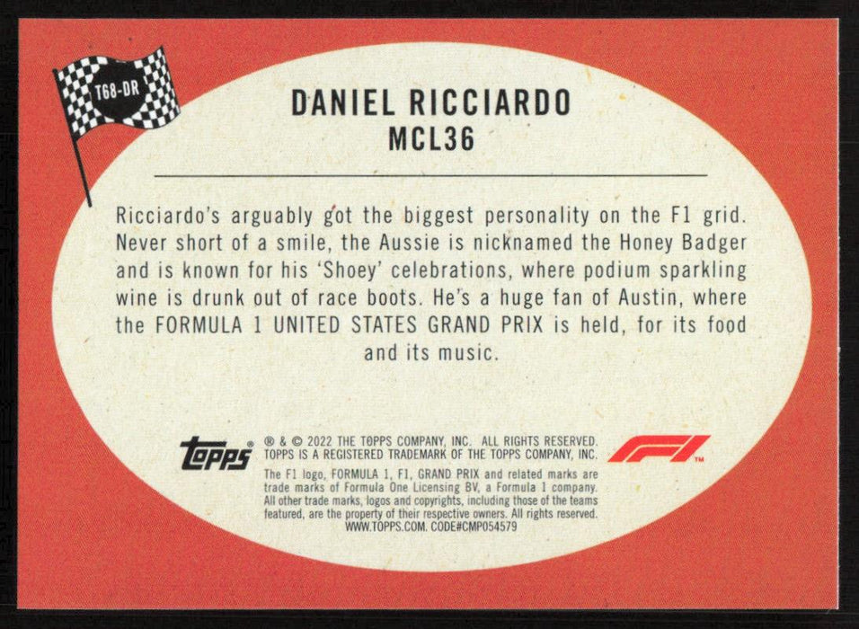 Back of Card