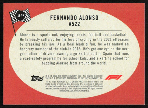 Back of Card