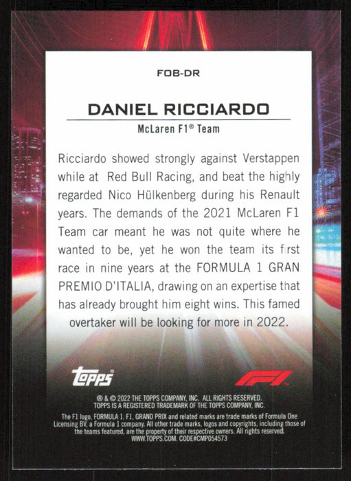 Back of Card