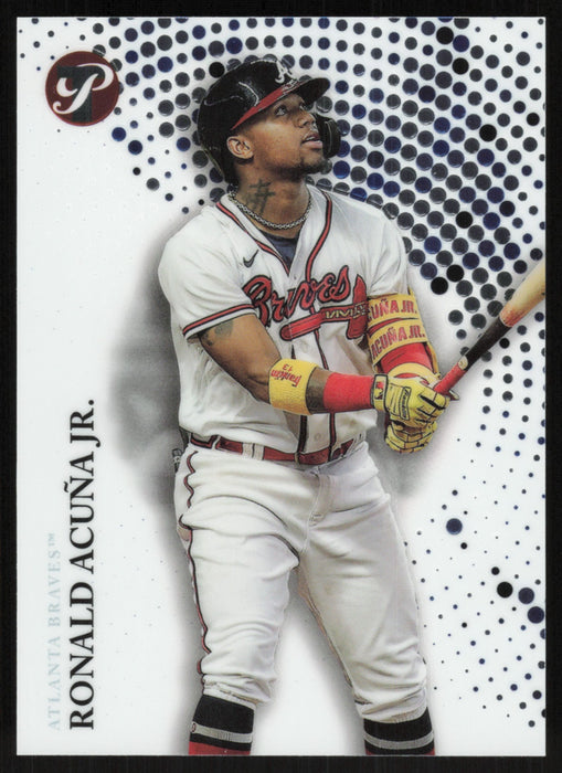 Ronald AcuÃ±a Jr. 2022 Topps Pristine Baseball # 145 Atlanta Braves