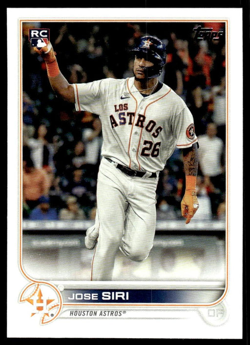 2022 Topps Houston Astros Baseball Cards Team Set