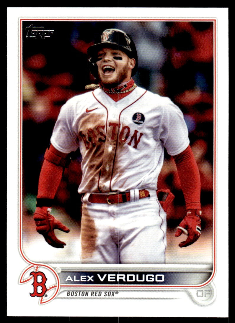 Alex Verdugo 2022 Topps Series Two Baseball # 356 Boston Red Sox