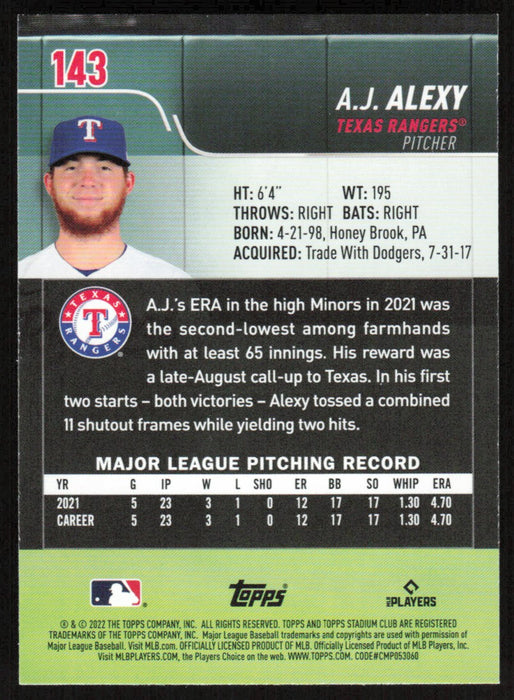 Back of Card