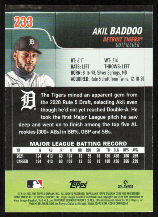 Back of Card