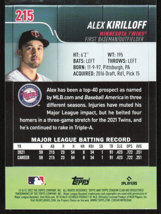 Back of Card