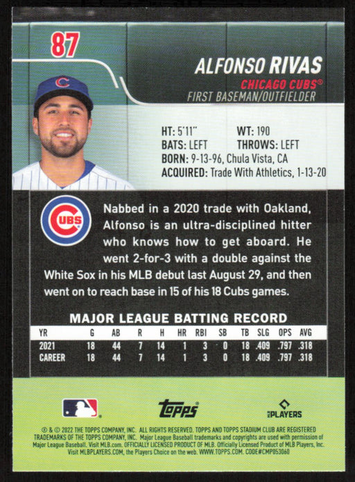 Back of Card