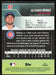 Back of Card