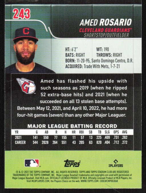 Back of Card