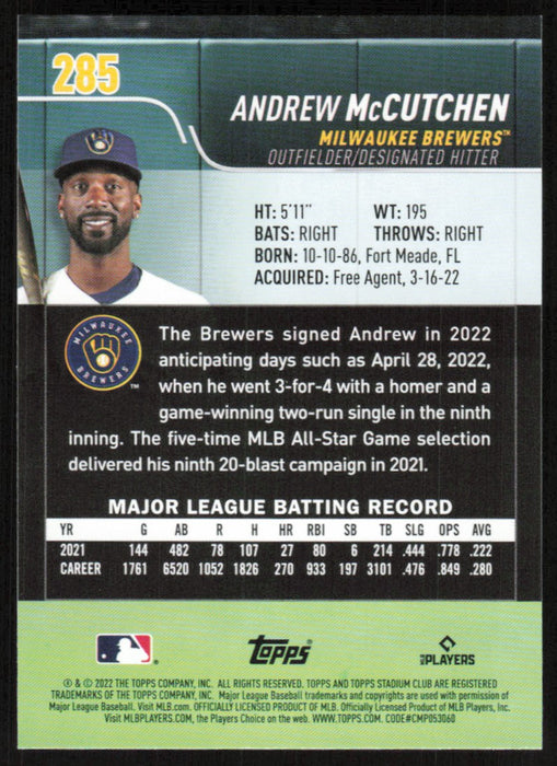 Back of Card