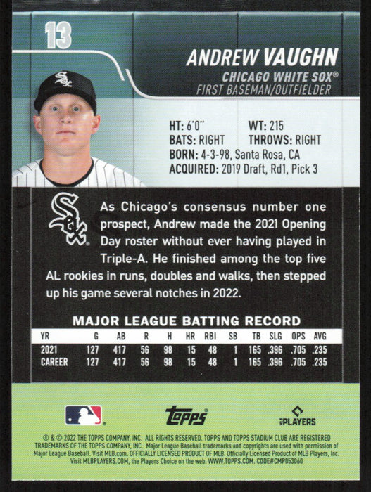 Back of Card