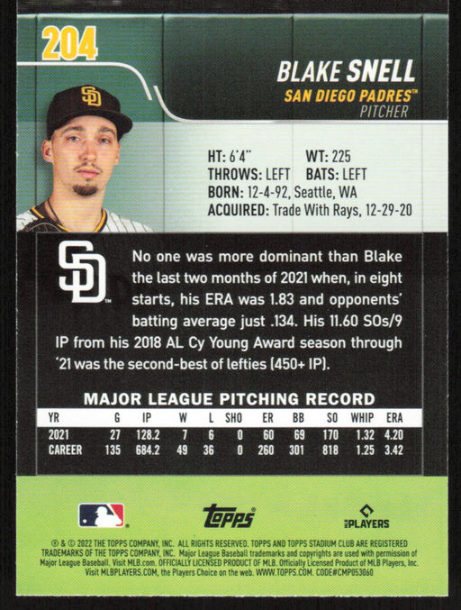 Back of Card