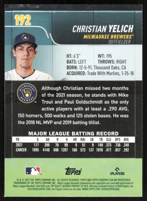 Back of Card