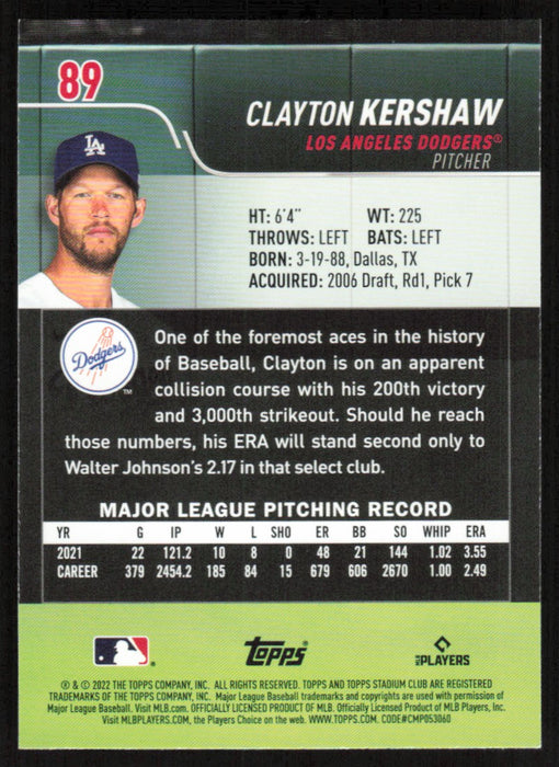 Back of Card