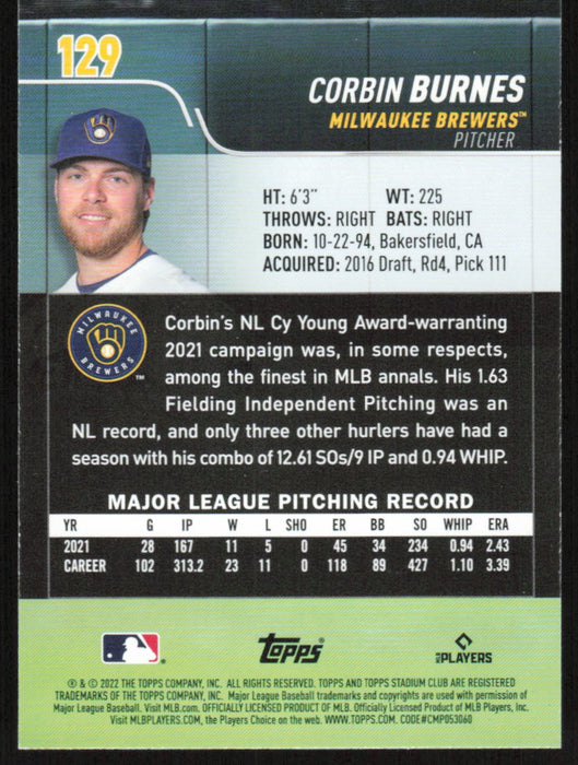 Back of Card