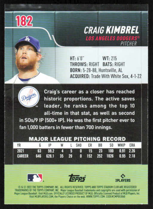 Back of Card
