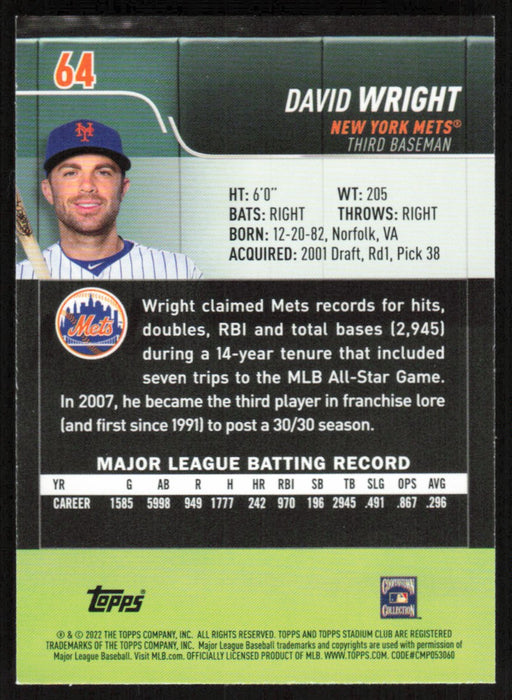 Back of Card