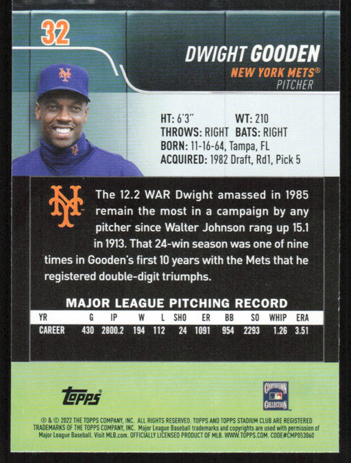 Back of Card