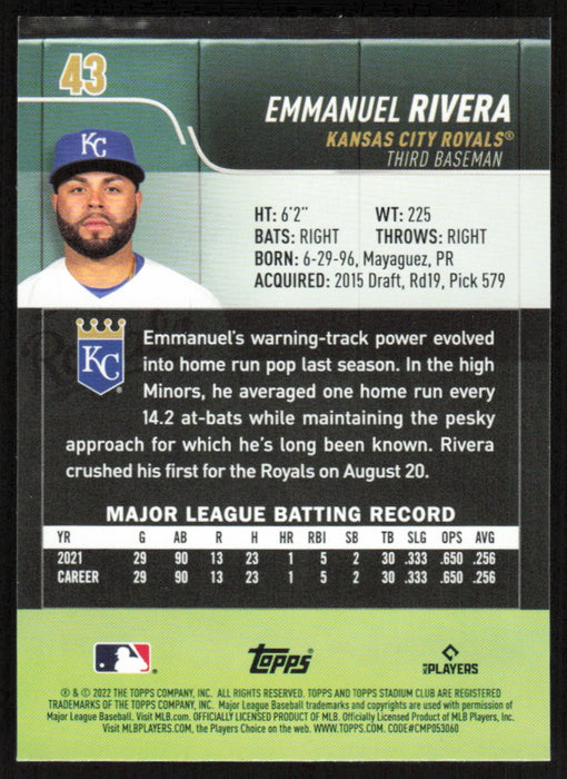 Back of Card