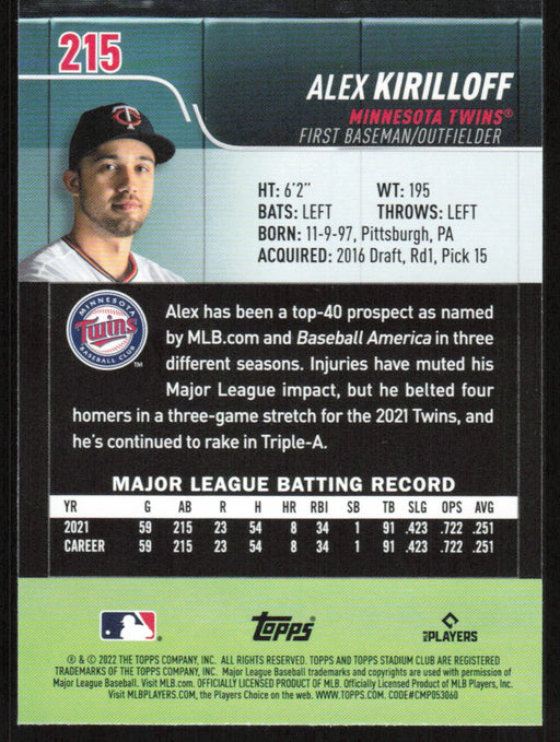 Back of Card