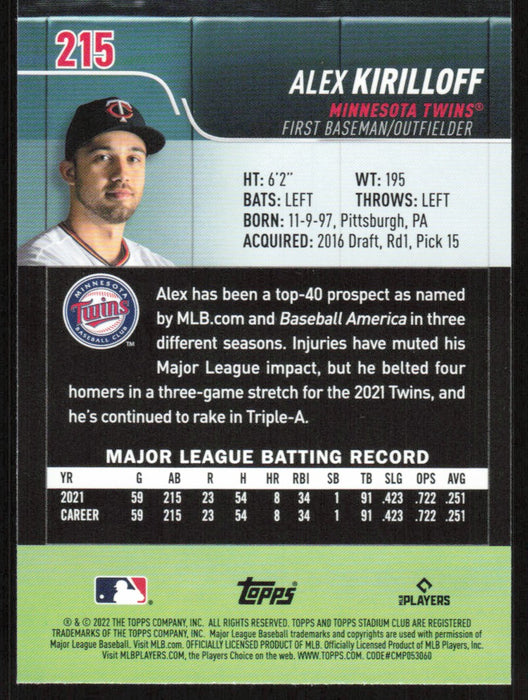 Back of Card