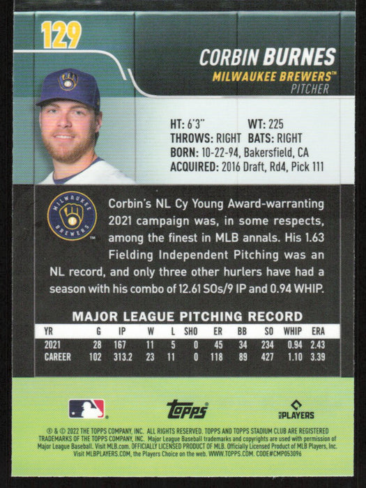 Back of Card