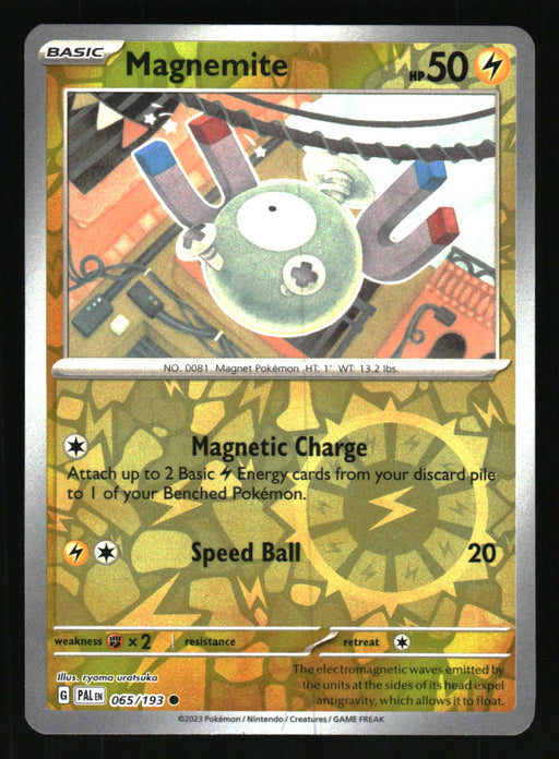 Magnemite 2023 Pokemon Paldea Evolved Front of Card