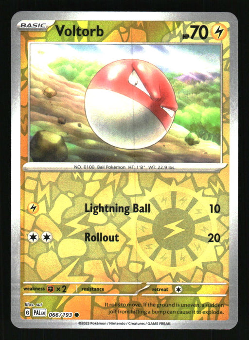 Voltorb 2023 Pokemon Paldea Evolved Front of Card