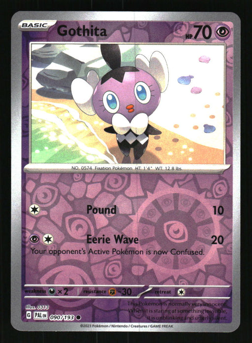 Gothita 2023 Pokemon Paldea Evolved Front of Card