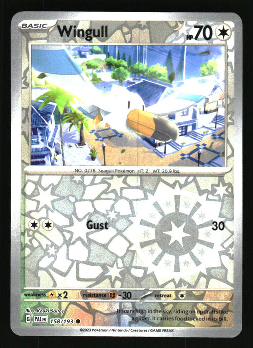 Wingull 2023 Pokemon Paldea Evolved Front of Card