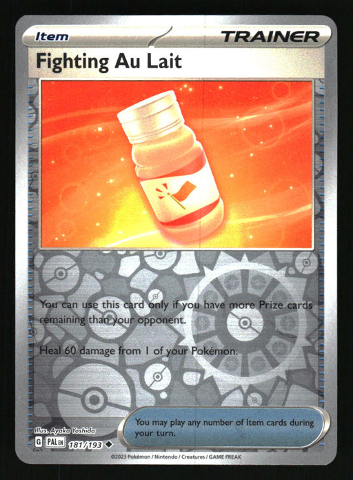 Fighting Au Lait 2023 Pokemon Paldea Evolved Front of Card