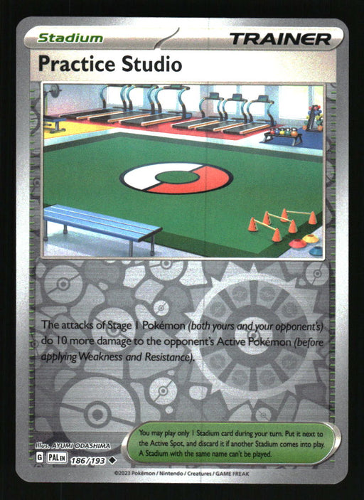 Practice Studio 2023 Pokemon Paldea Evolved Front of Card