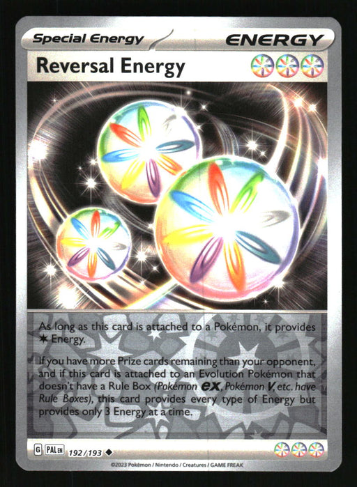 Reversal Energy 2023 Pokemon Paldea Evolved Front of Card