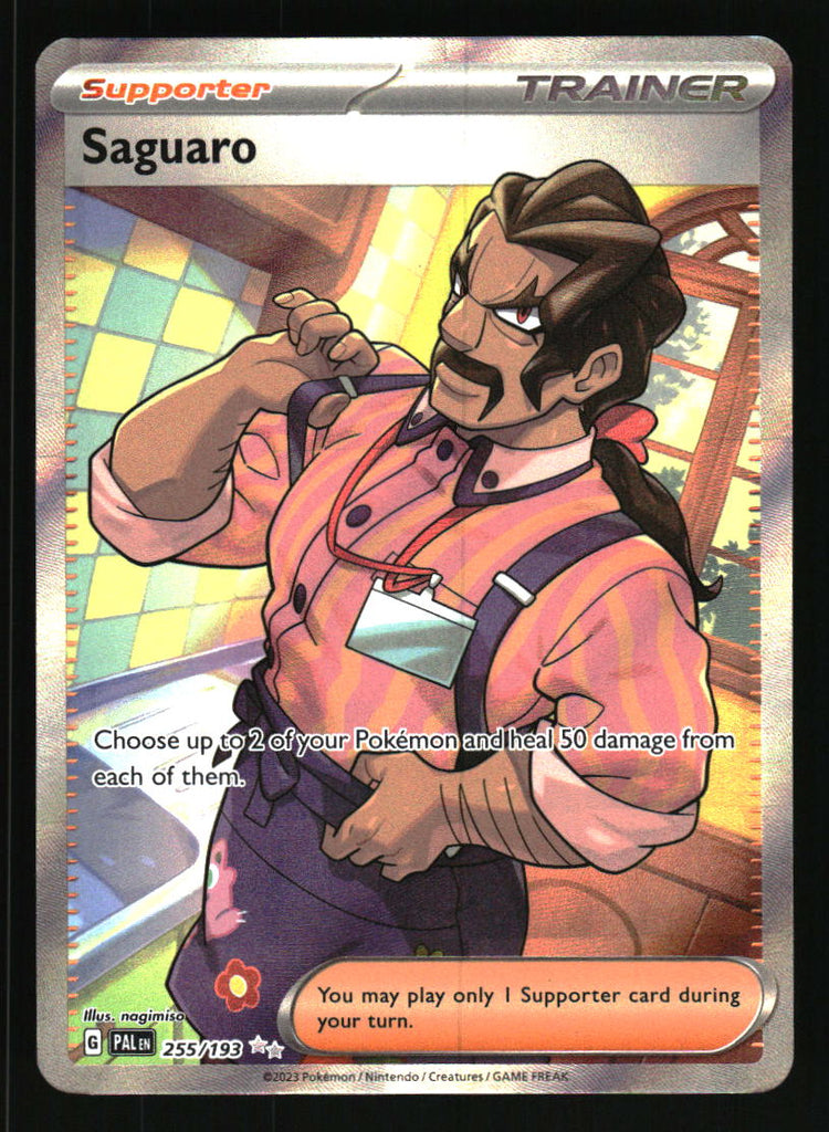 saguaro full art pokemon card 2023 Pokemon Paldea Evolved # 255 Saguaro Ultra Rare — Collectible Craze  America