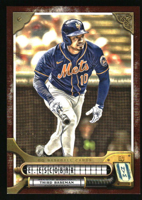 Eduardo Escobar 2022 Topps Gypsy Queen Front of Card