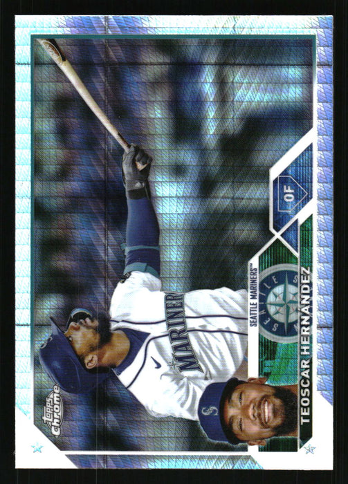 Teoscar Hernandez 2023 Topps Chrome Front of Card