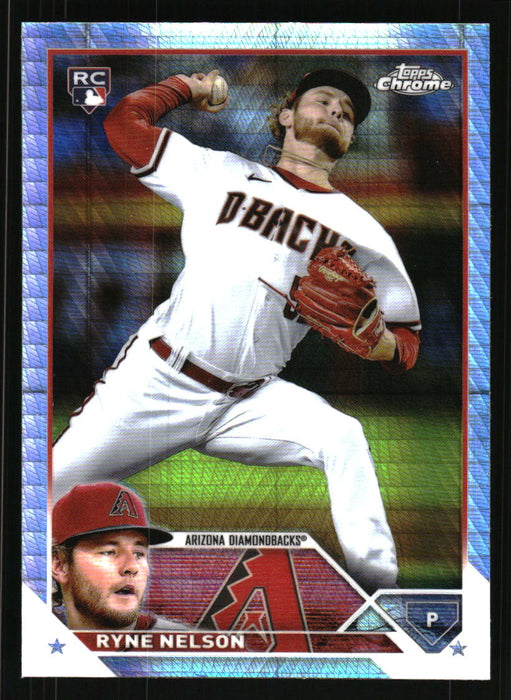 Ryne Nelson 2023 Topps Chrome Front of Card