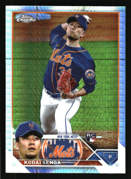 Kodai Senga 2023 Topps Chrome Front of Card